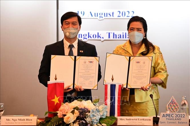 VOV, PRD of Thailand renew cooperation programme